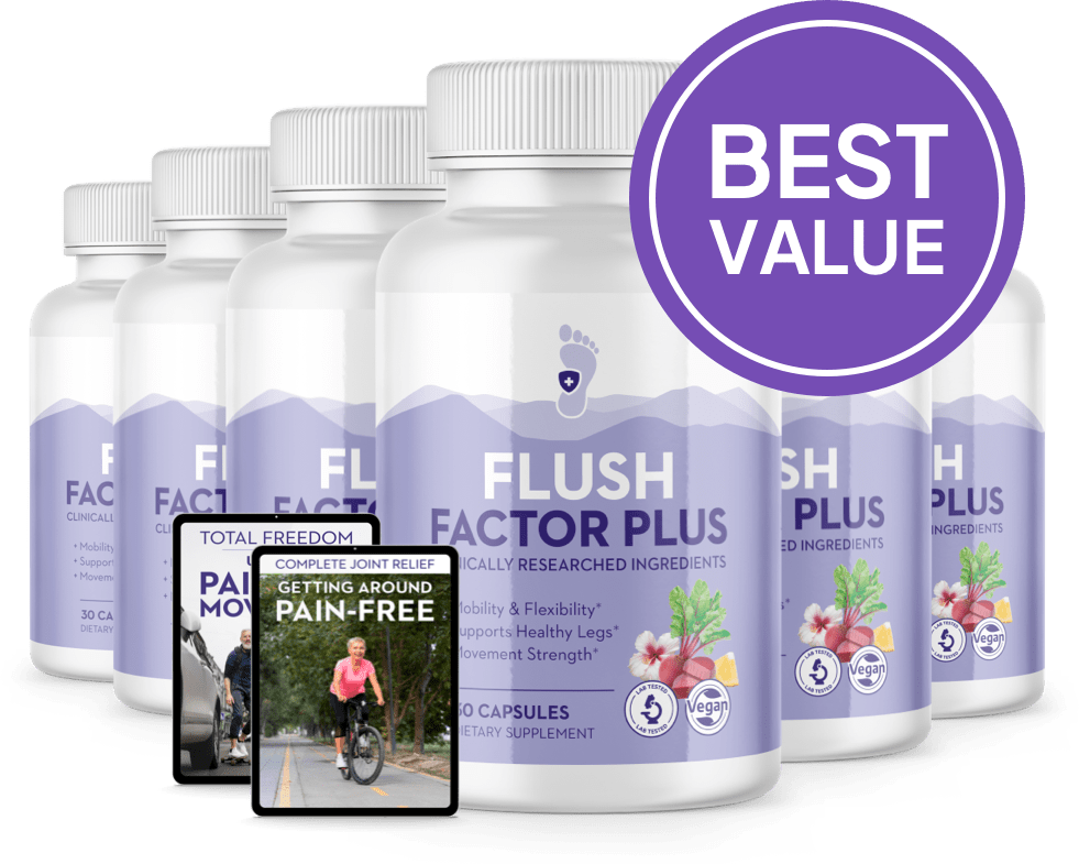 6 bottles of Flush Factor Plus