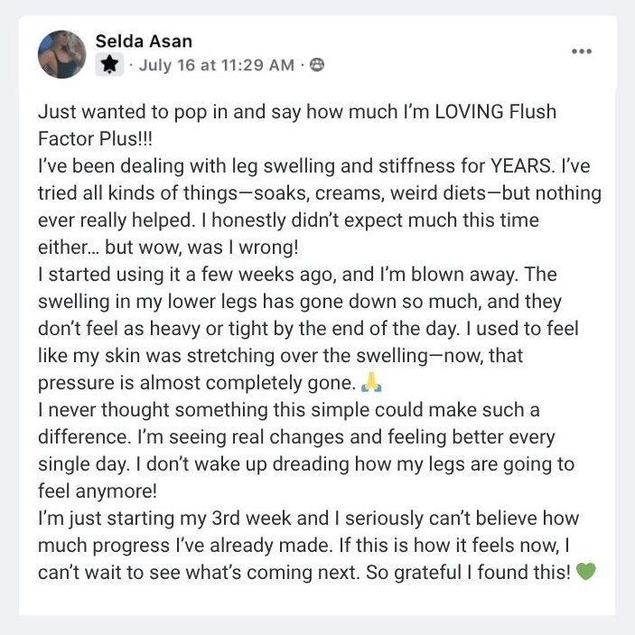Real Review Flush Factor Plus - 3